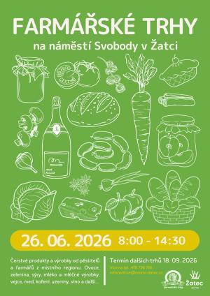 stánek s čerstvými produkty