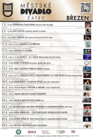 Program Městského divadla v Žatci březen 1