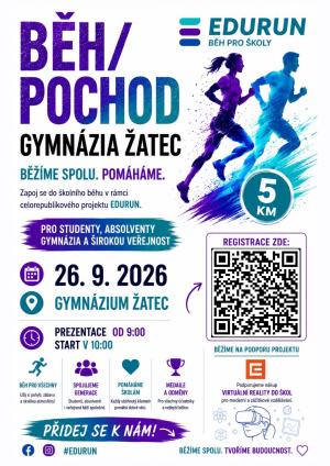 běžecká akce s medailemi
